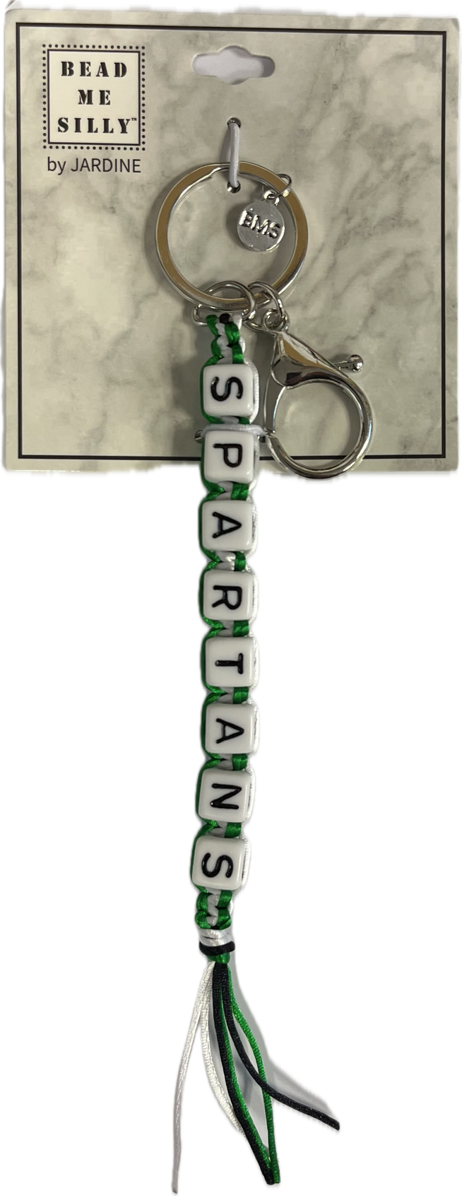 Keytag: Box Braid w/Spartans