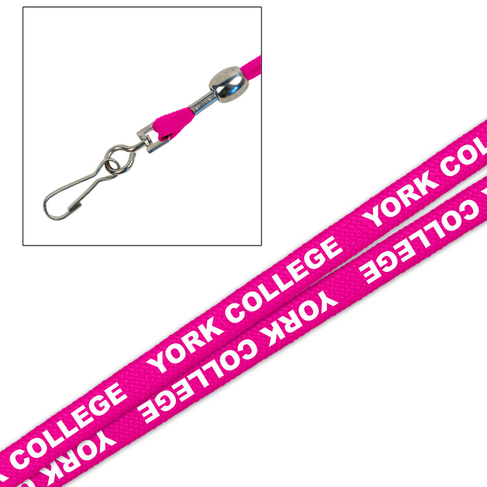 Lanyard Wristlet 3/8 With York College