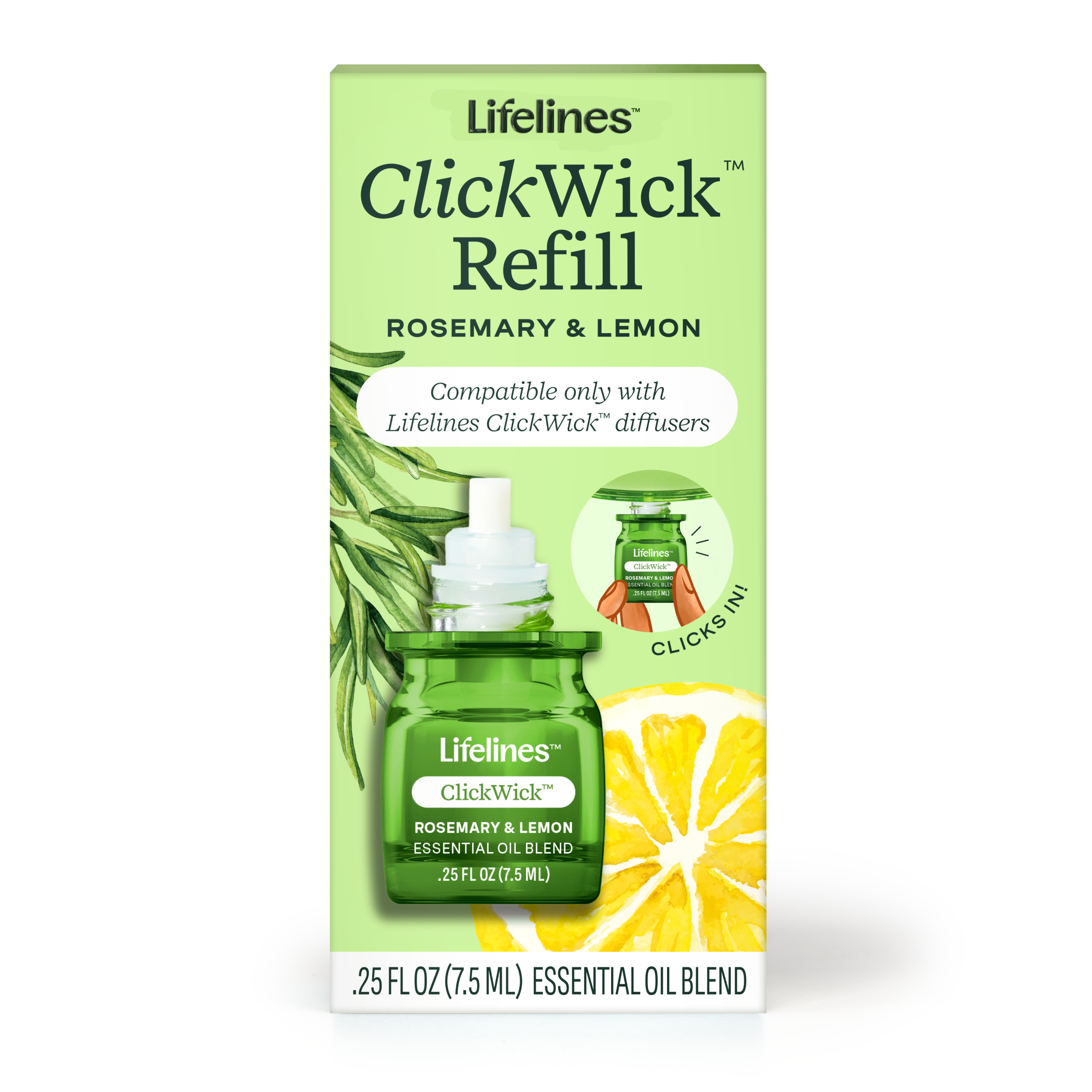 Lifelines Flameless Candle Diffuser Scent Refills
