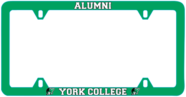 License Plate Frame: Hillcrest Alumni