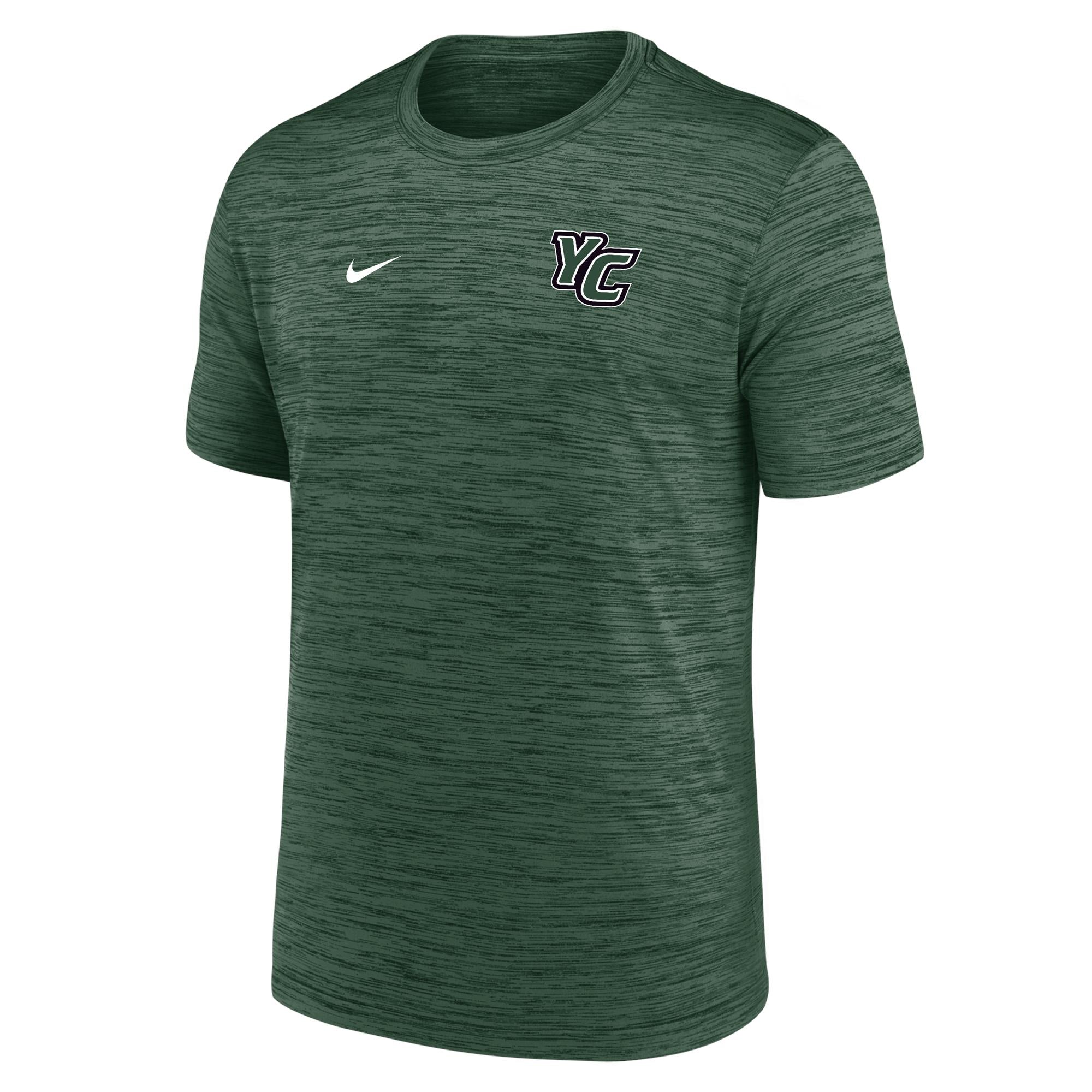 NIKE YORK COLLEGE VELOCITY LEGEND SHORT SLEEVE T-SHIRT
