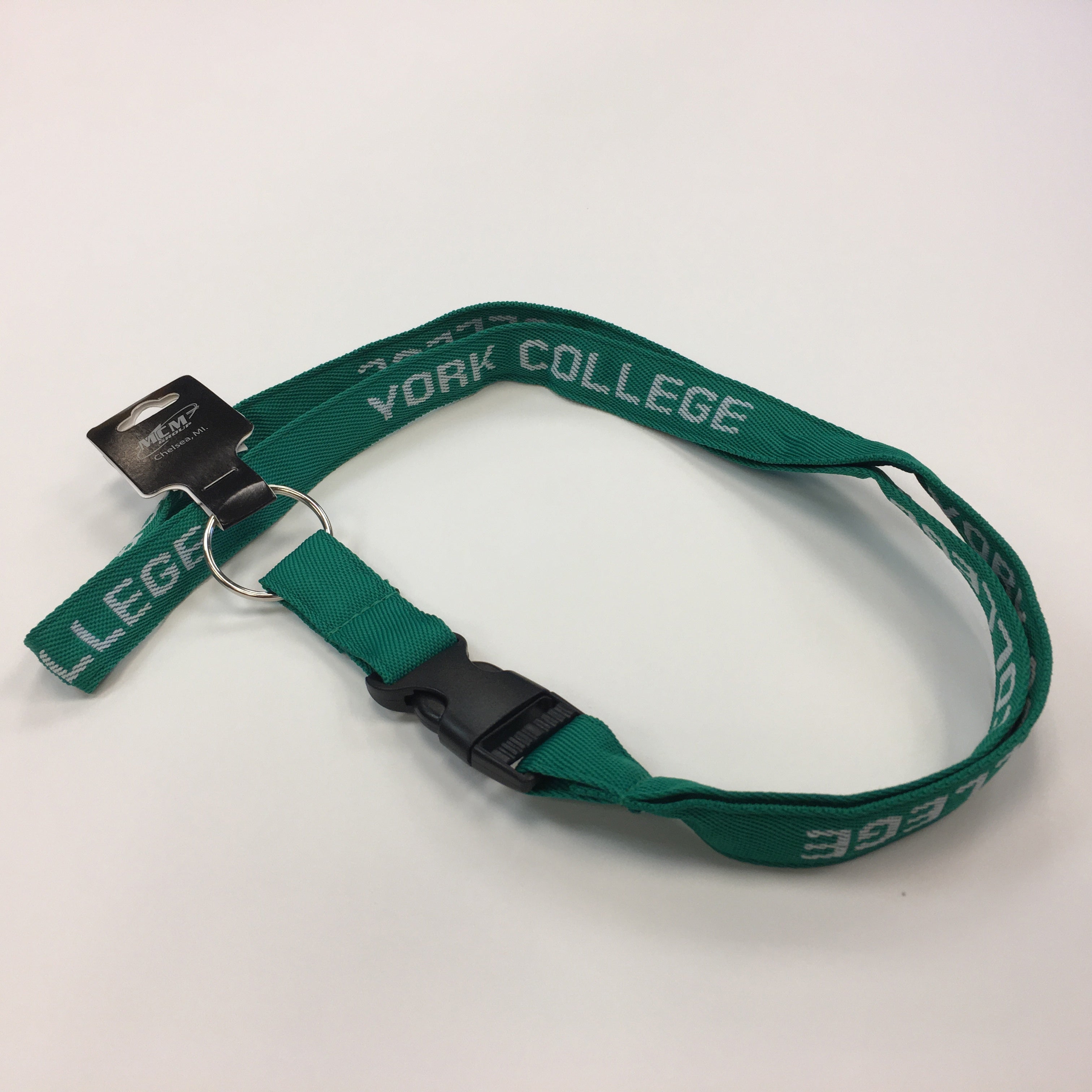 LANYARD WOVEN YORK COLLEGE