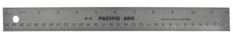 Ruler: Stainless Steel Corkback 12"