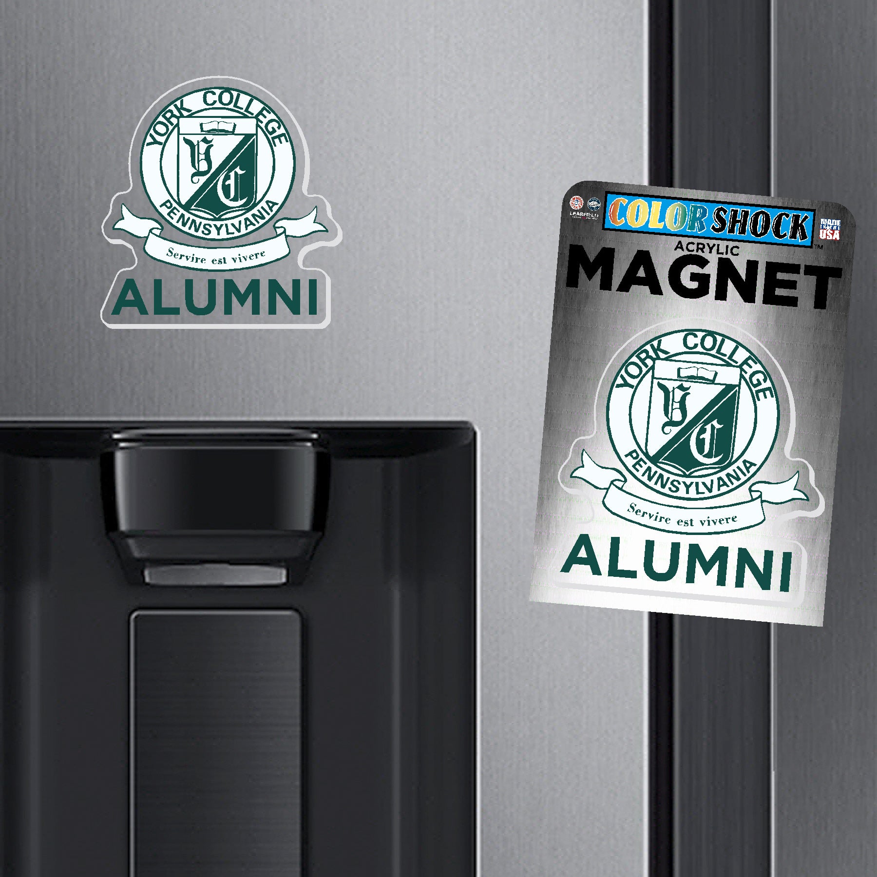 Magnet: Acrylic Alumni Seal