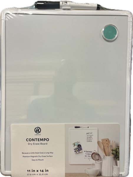 Magnetic Dry Erase Board - 11"x14"