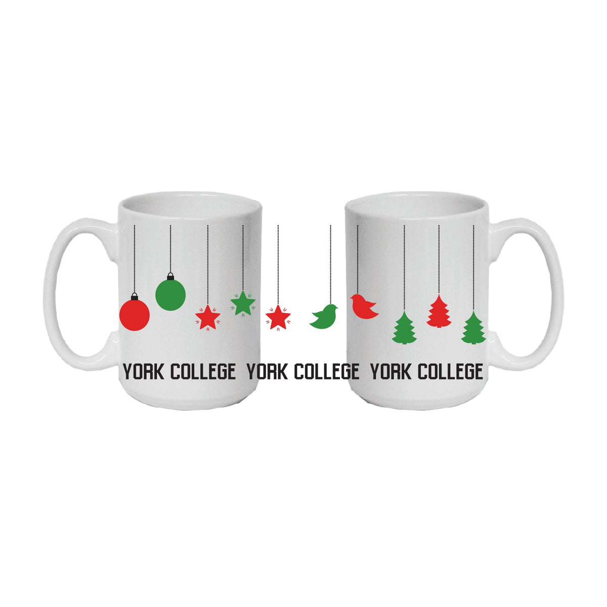 Mug: Holiday Design - Ornaments