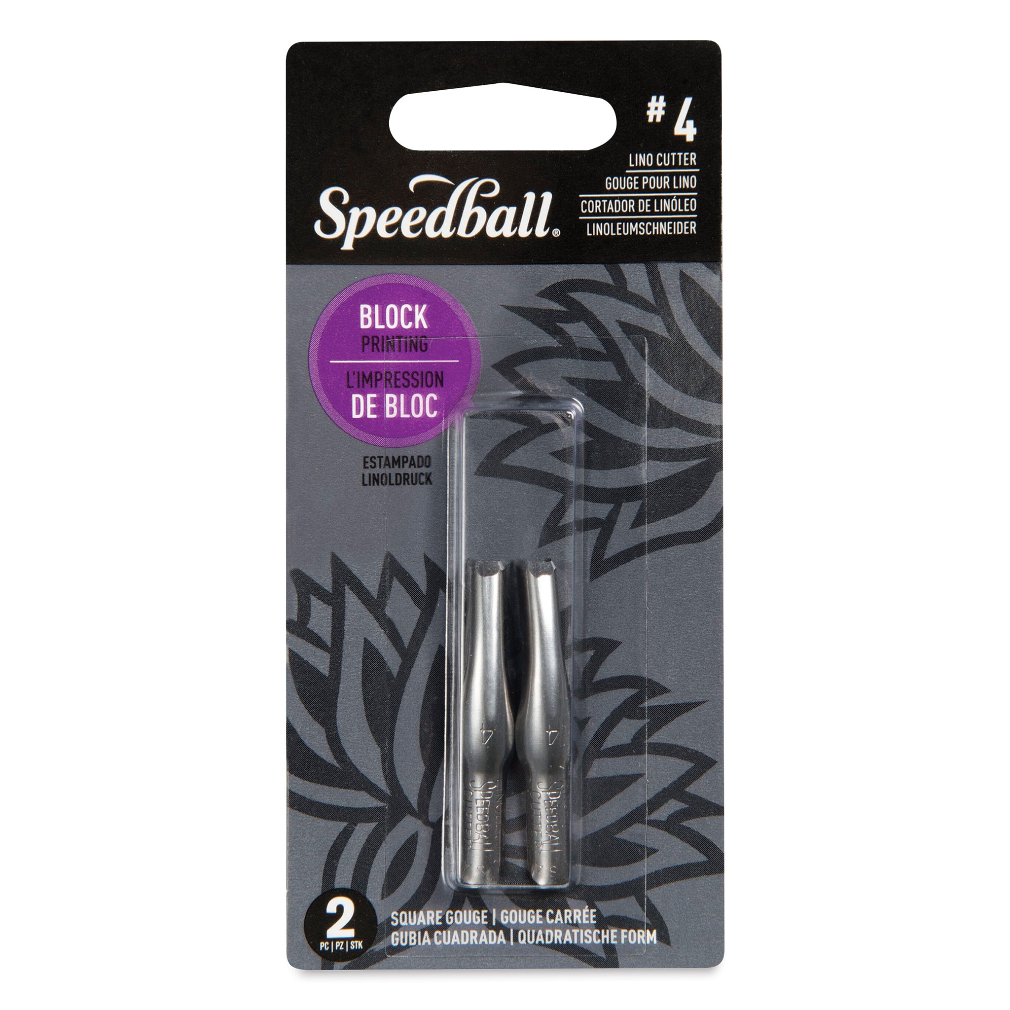 Speedball Linoleum Handle #1 w/#2 and #4 Cutter