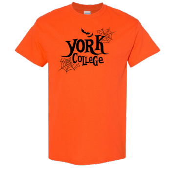 YORK COLLEGE SPIDER WEB SHORT SLEEVE T-SHIRT