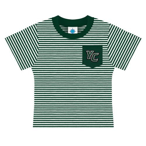 CREATIVE KNITWEAR S/S STRIPE POCKET TEE