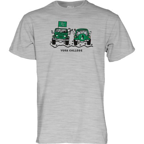 LIFE IS GOOD - BLUE 84 S/S T-SHIRT JEEP