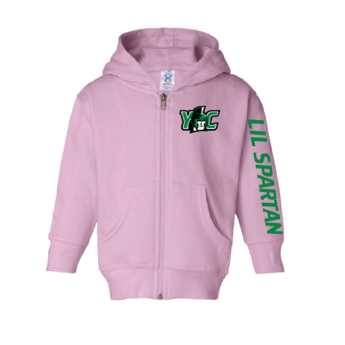 RABBIT SKINS TODDLER FULL ZIP HOODED SWEATSHIRT