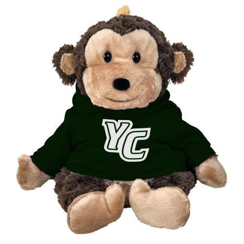 PLUSH CUDDLE BUDDIE 9 WITH HOODIE-MONKEY