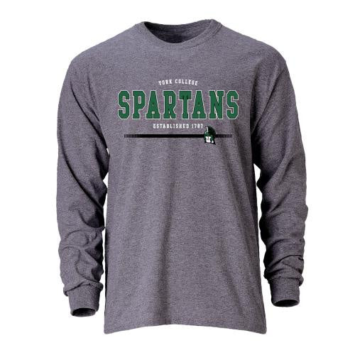 OURAY L/S T-SHIRT WITH YC SPARTANS 1787