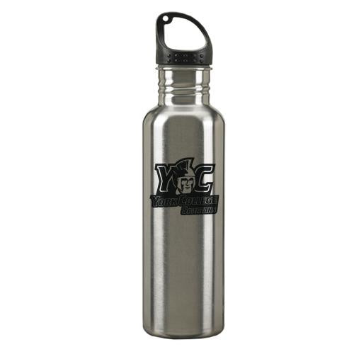 WATER BOTTLE 24 OZ STAINLESS STEEL WITH OVERSIZED ENGRAVING