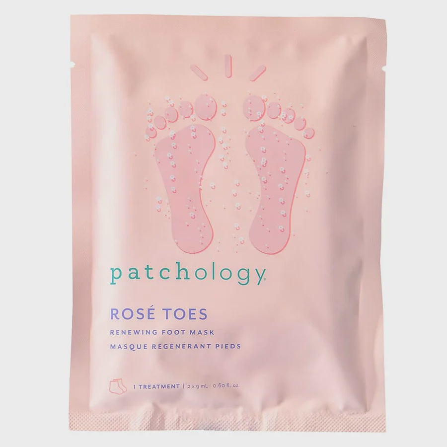 PATCHOLOGY ROSE TOES RENEWING FOOT AND HEEL MASK