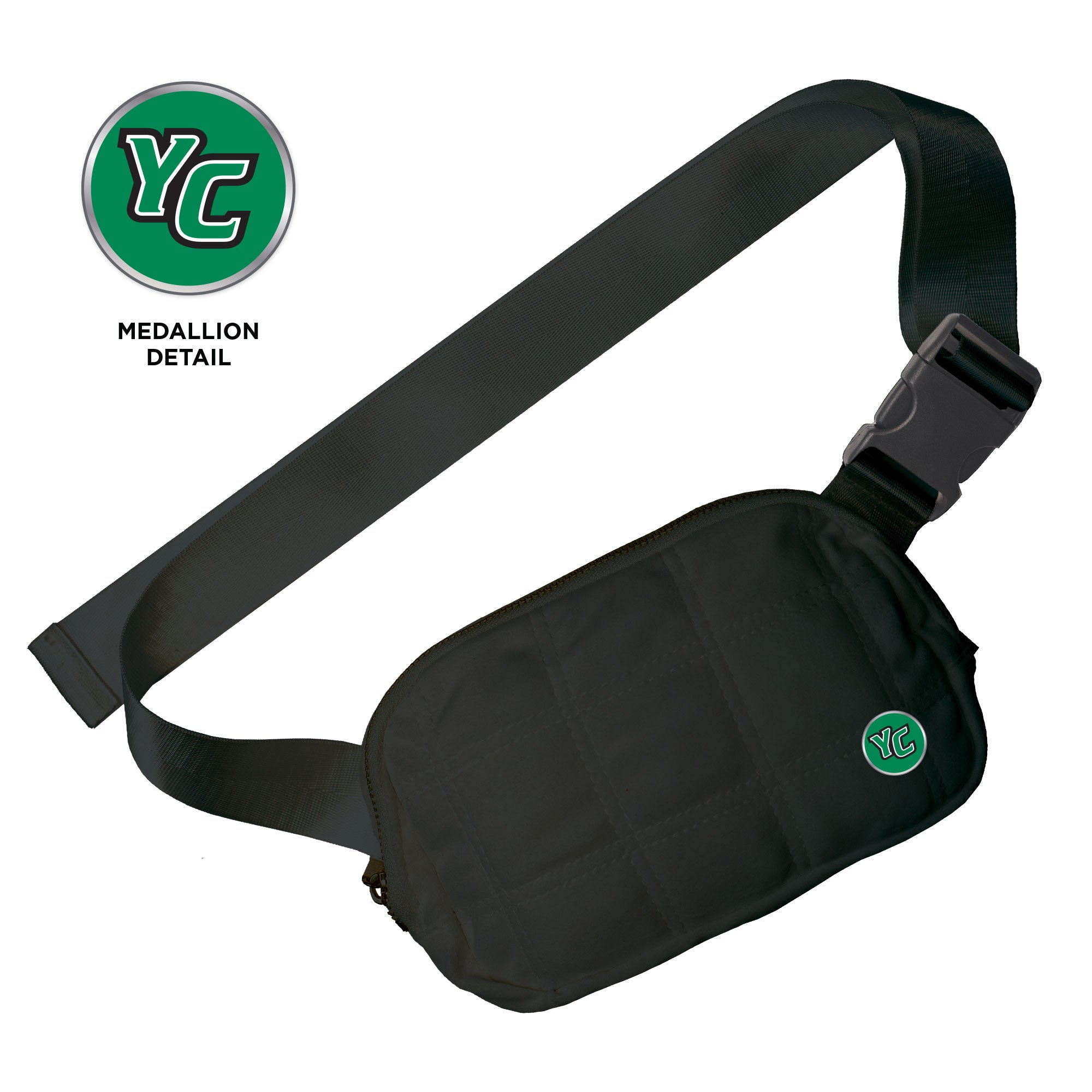 Belt Bag: Quilted w/Full Color Medallion