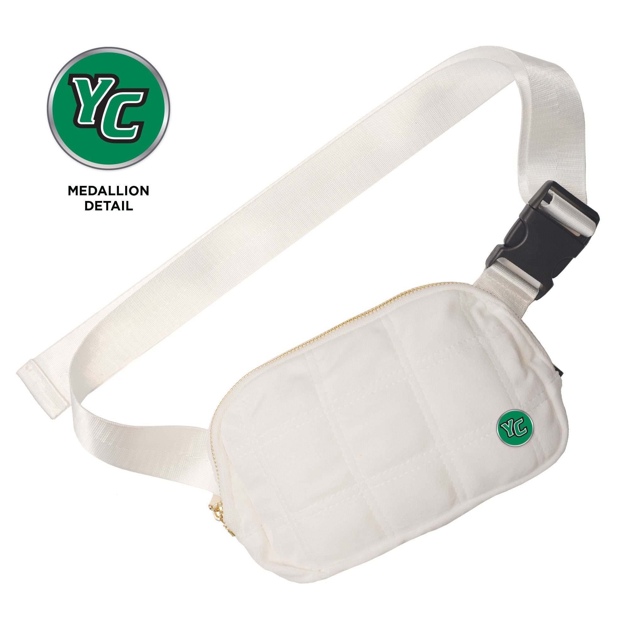 Belt Bag: Quilted w/Full Color Medallion
