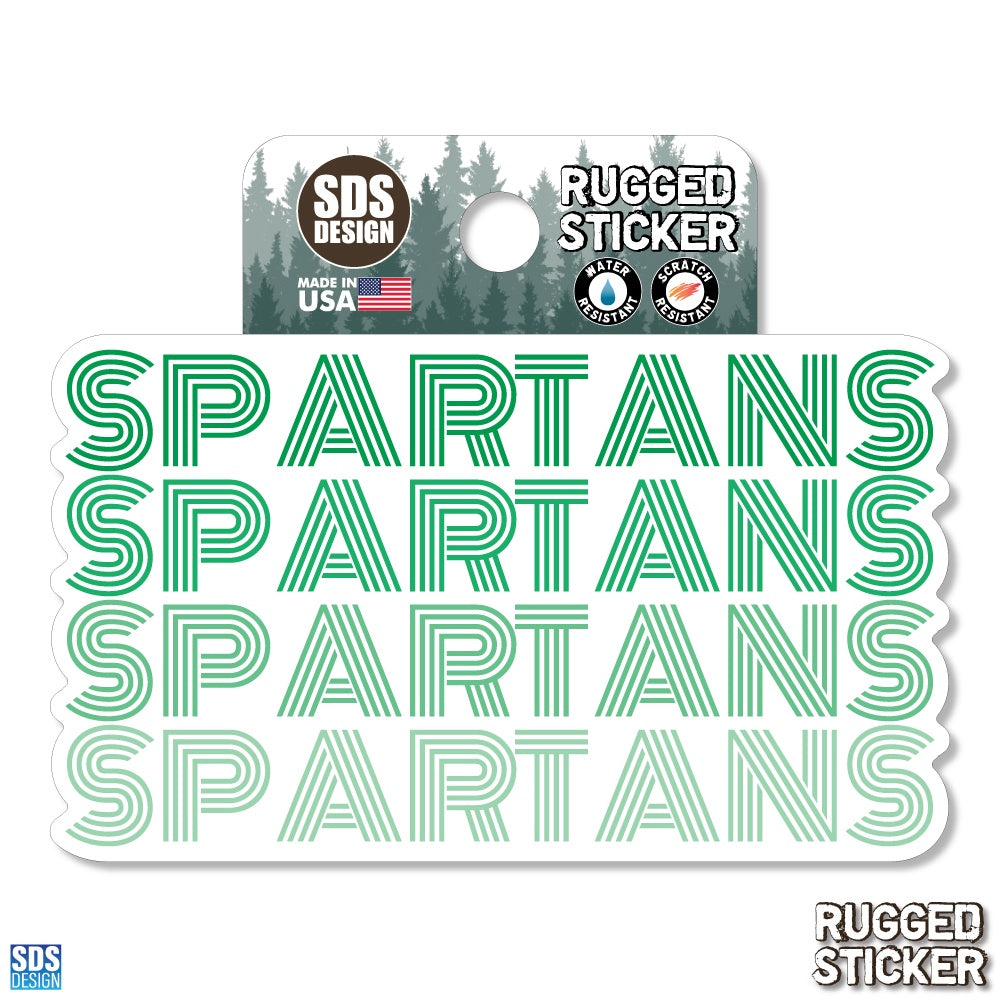 Sticker: Rugged YCP Gradient Line - 5"