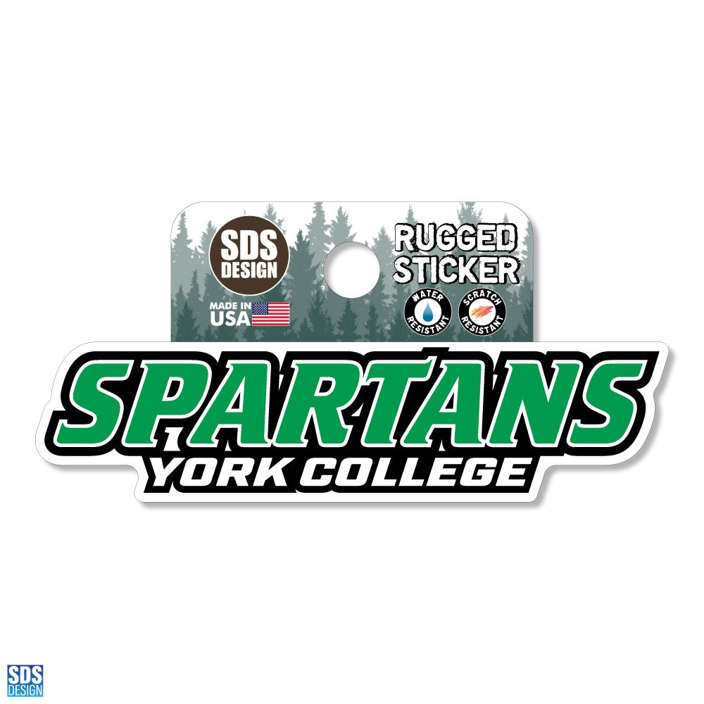 Sticker: Rugged YC Wordmark - 3.5"