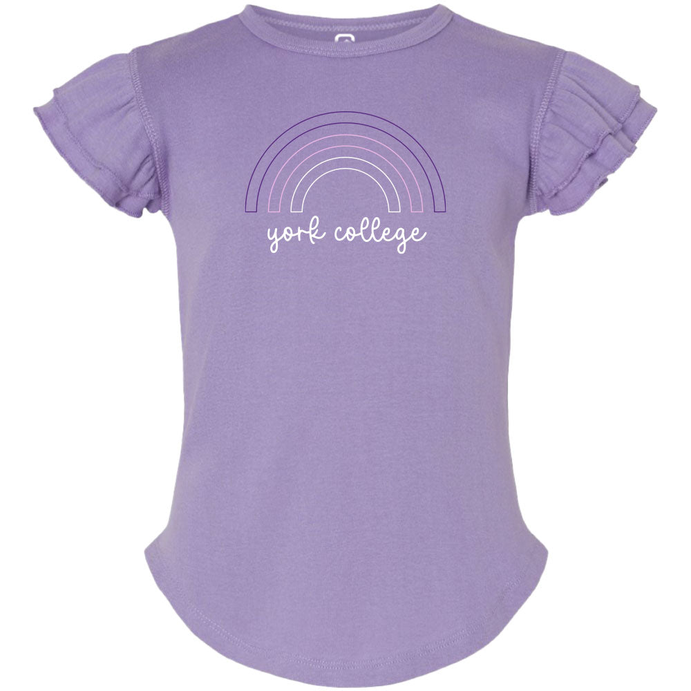 SUMMIT FLUTTER SHORT SLEEVE TODDLER TEE