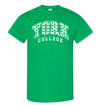 GILDAN 2025 YORK COLLEGE SHAMROCK T-SHIRT