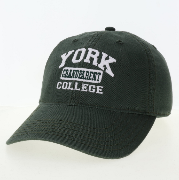LEGACY EZA HAT WITH YORK COLLEGE GRANDPARENT EMBROIDERED