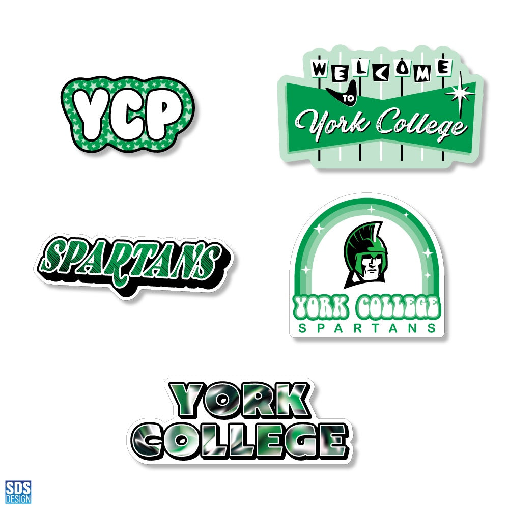 Sticker: Campus Craze 5 Pack