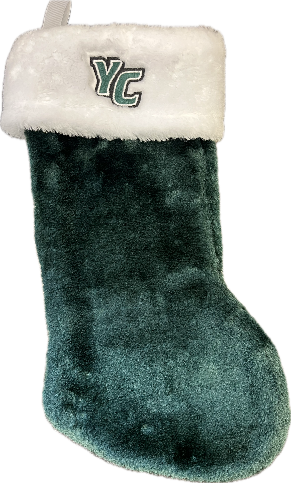 York College Christmas Stocking - Green