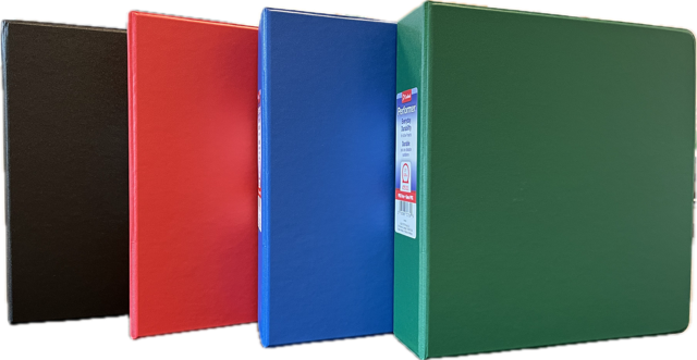 Binder: 2" Vinyl - Various Colors