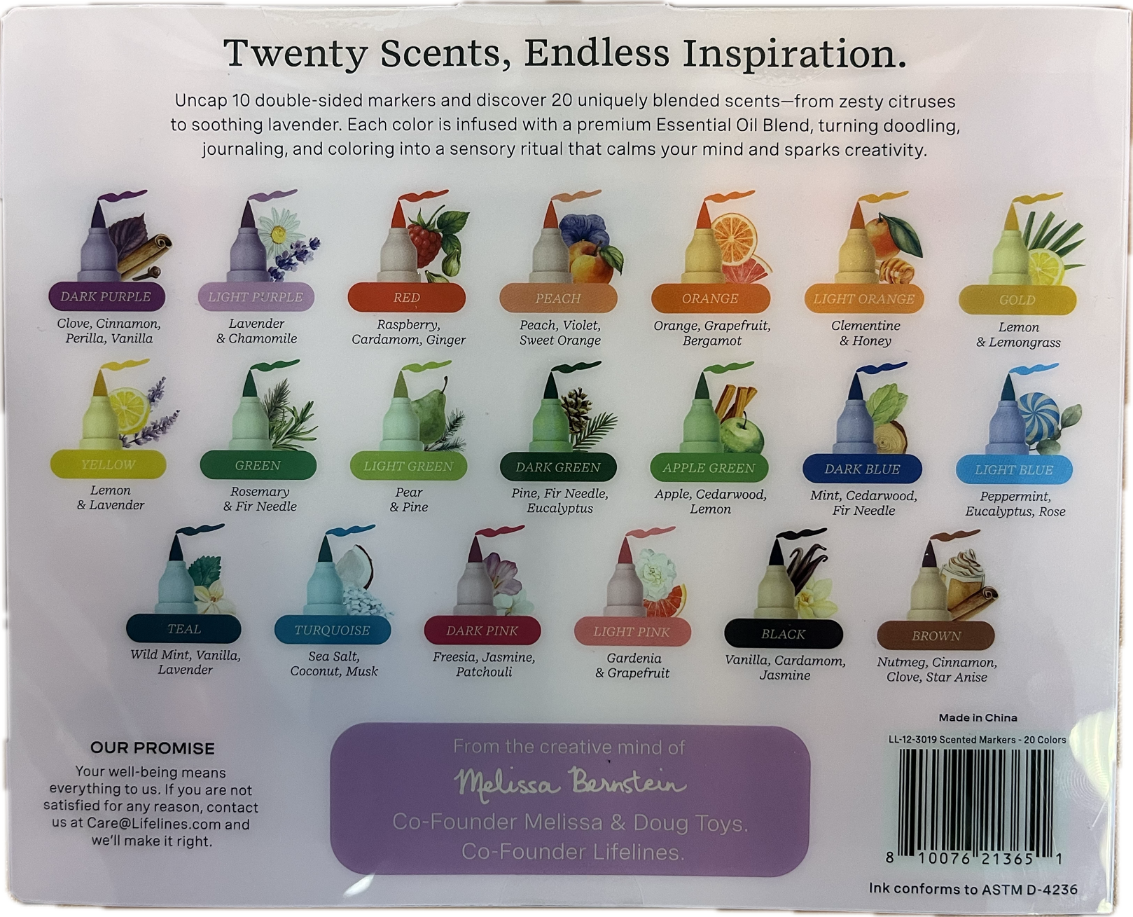 Lifelines - Scented Markers