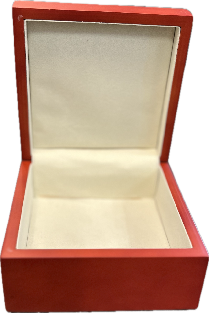 Wood Box with Ceramic Tile