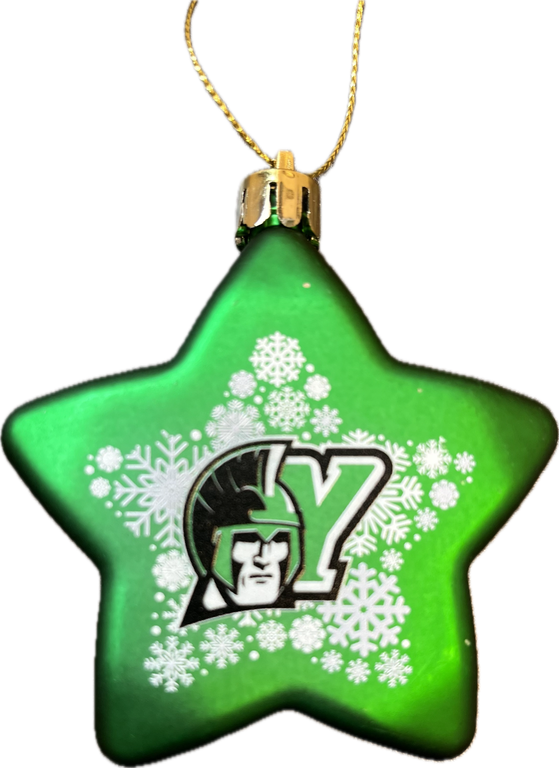 Ornament: Flat Star Shatterproof
