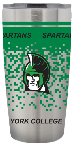Tumbler: Vibrant Wrap - 8 Bit - 20oz