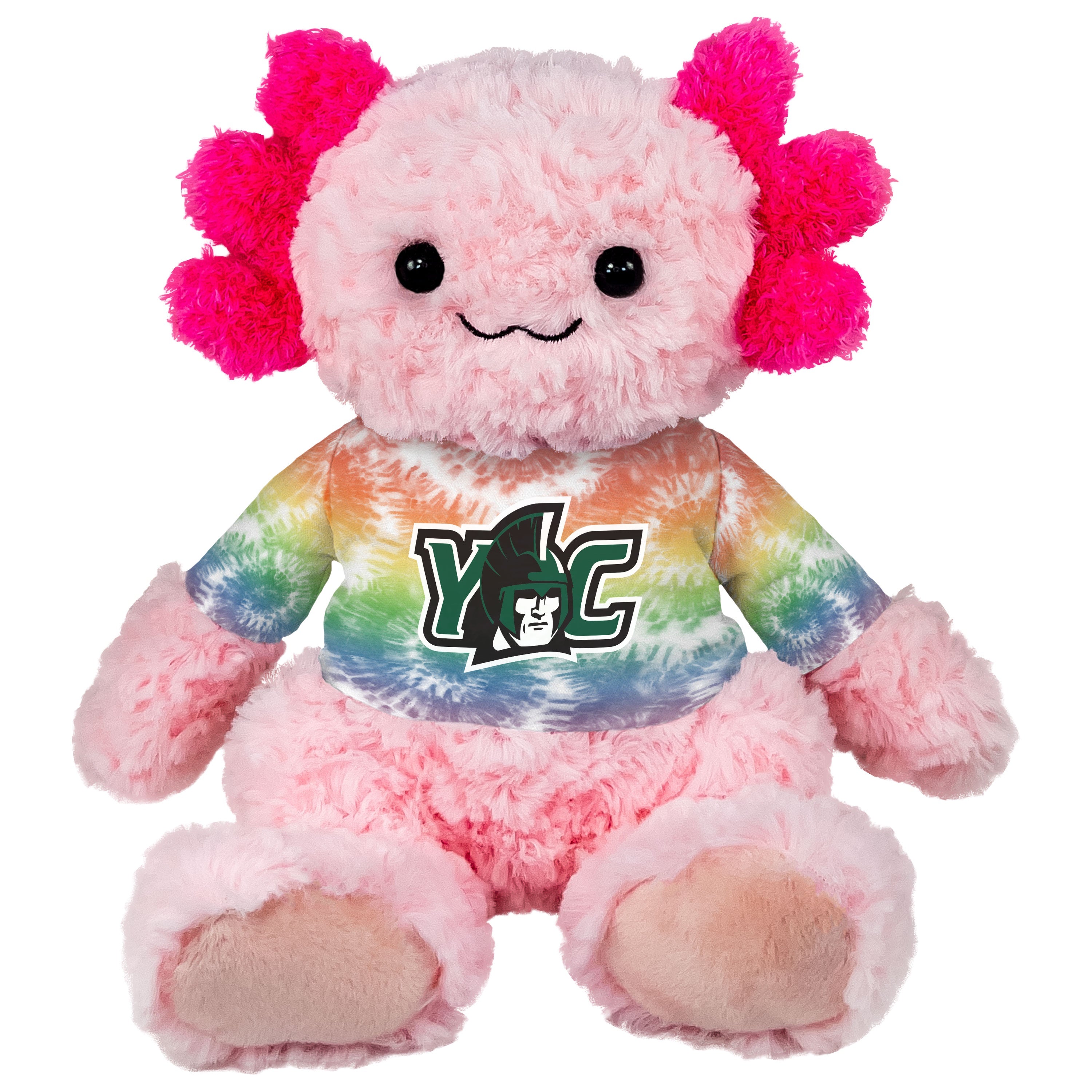 Plush: BCA Cuddle Buddie 9" w/Tye Dye Shirt - Axolotl
