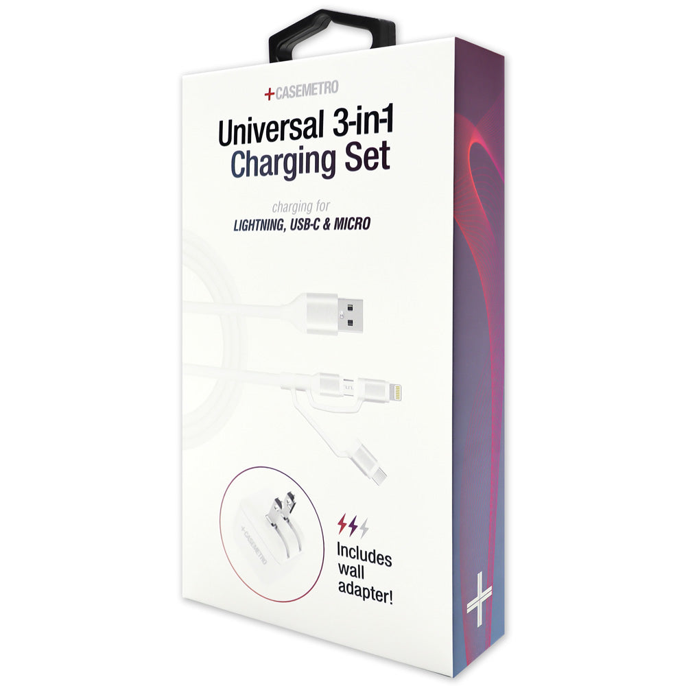 10′ Lightning Charging Set – includes Wall Adapter