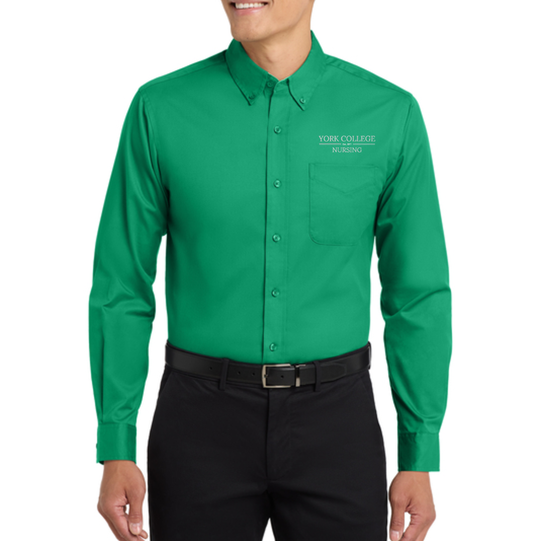 NURSING EMP SHOP - PORT AUTHORITY LONG SLEEVE EASY CARE SHIRT