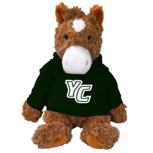 PLUSH CUDDLE BUDDIE 9 INCH WITH HOODIE HORSE