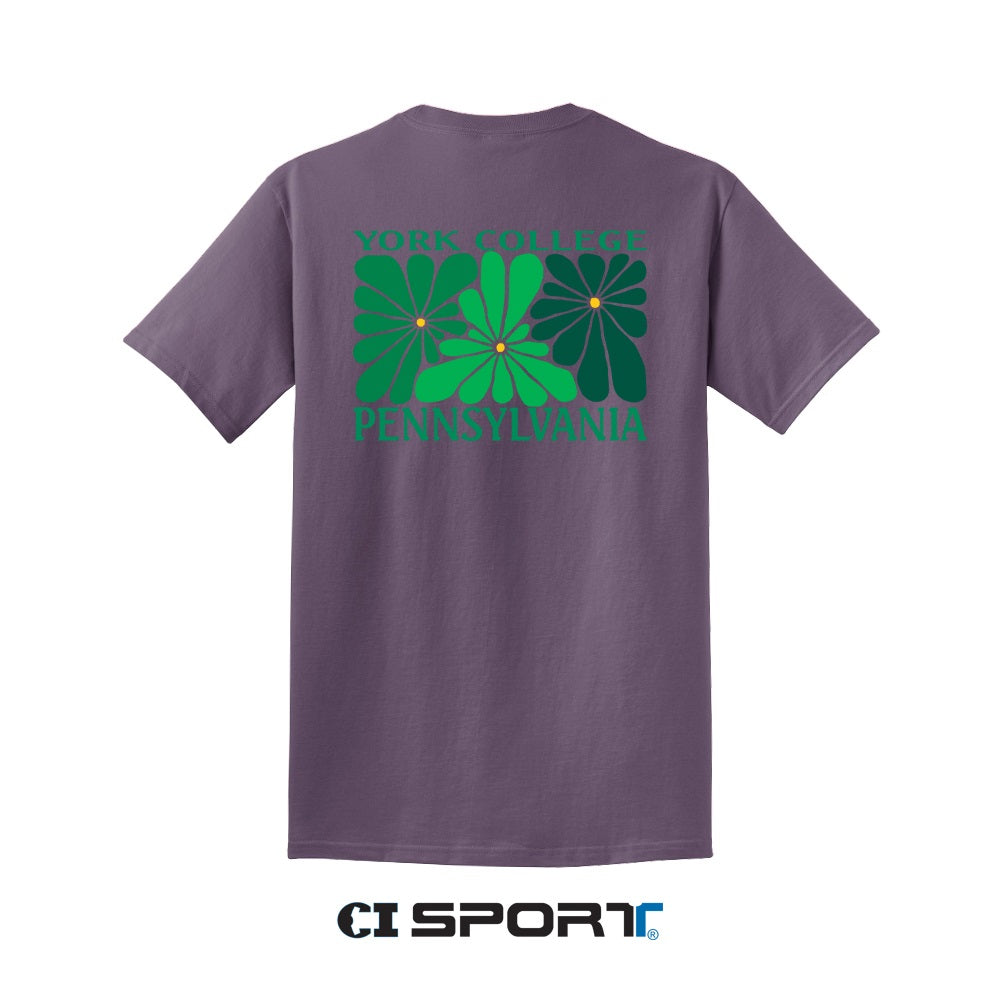 CI SPORT SHORT SLEEVE RETRO FLORAL YORK T-SHIRT