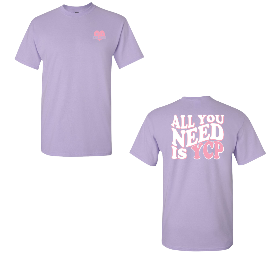 GILDAN 2026 YCP VALENTINE'S DAY SHORT SLEEVE T-SHIRT