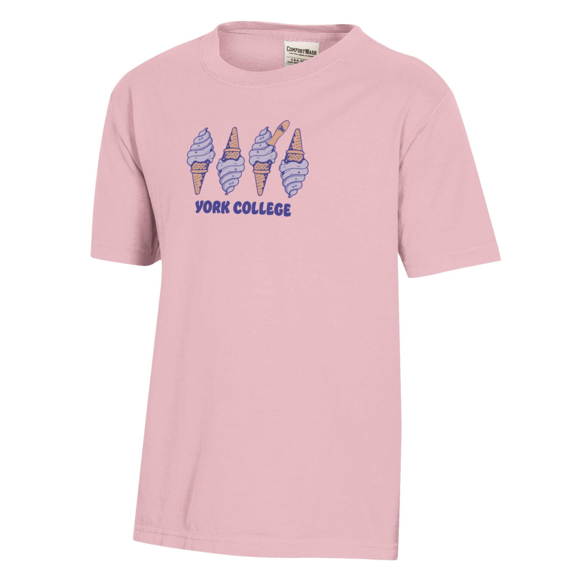 COMFORT WASH YOUTH ICE CREAM T-SHIRT