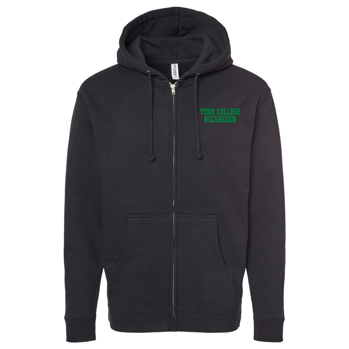 INDEPENDENT TRADING YORK COLLEGE HEAVYWEIGHT ZIP HOOD