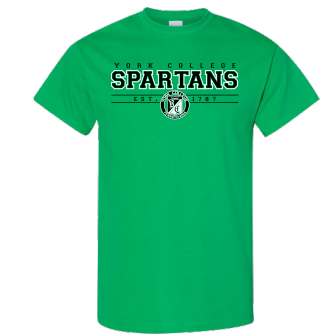 GILDAN CLASSIC YORK COLLEGE SHORT SLEEVE T-SHIRT