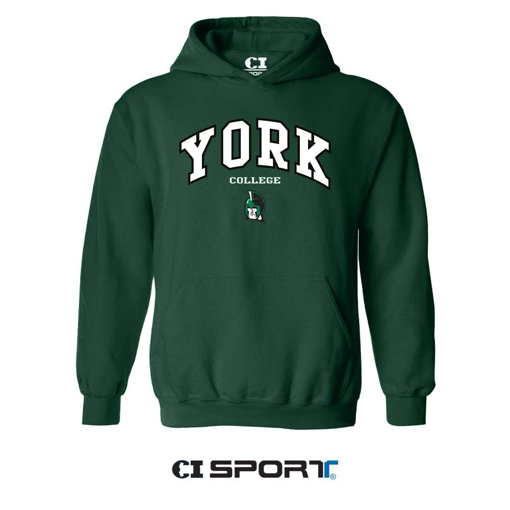 CI SPORT BASIC APPLIQUE HOODED SWEATSHIRT
