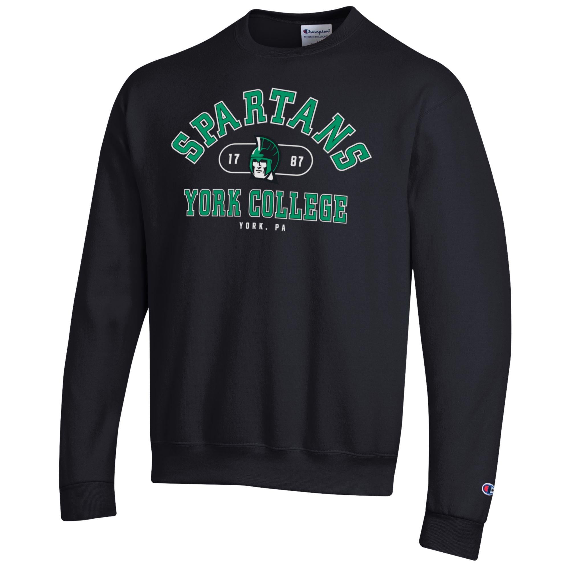 CHAMPION SPARTANS CREWNECK SWEATSHIRT