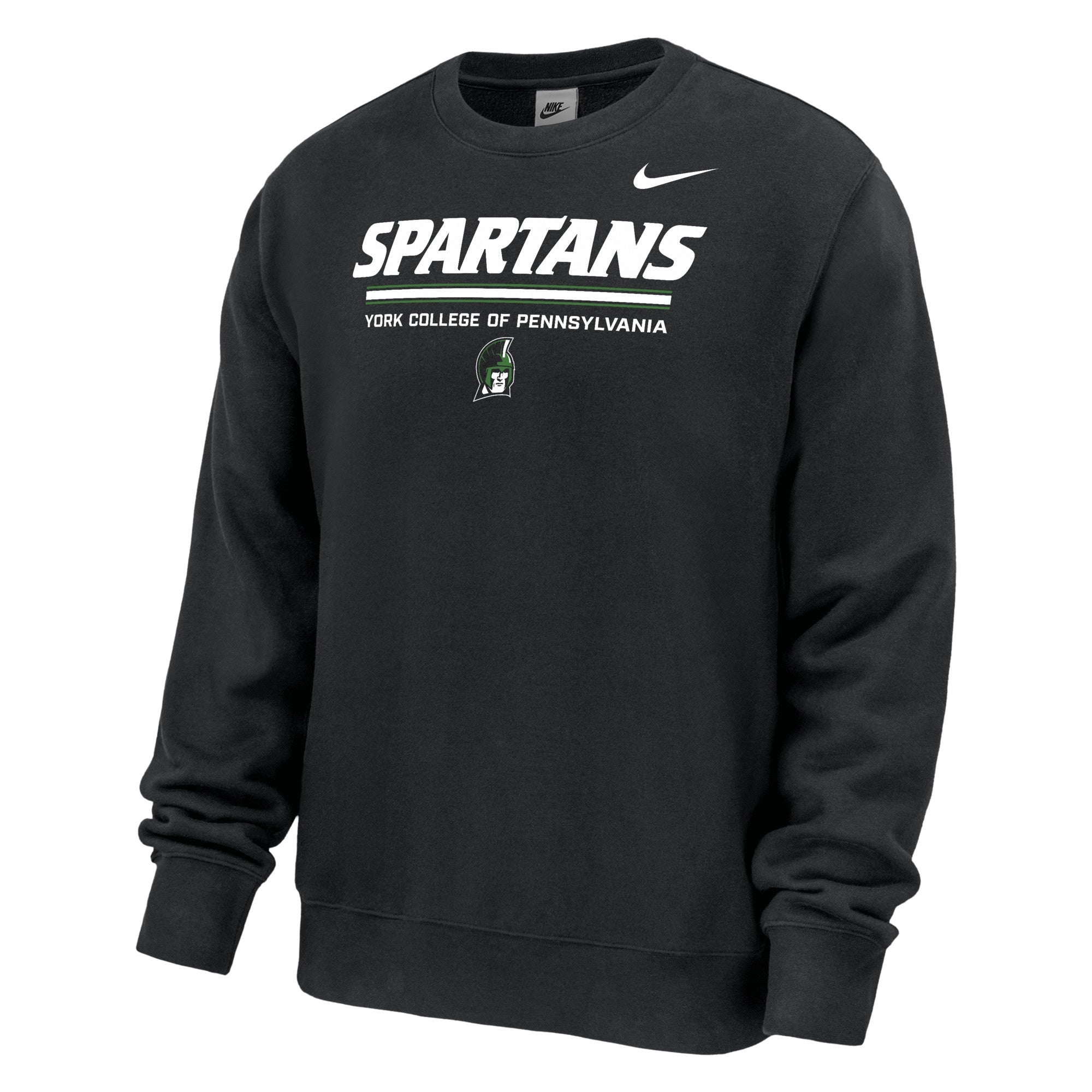 NIKE YORK COLLEGE CLUB FLEECE CREW