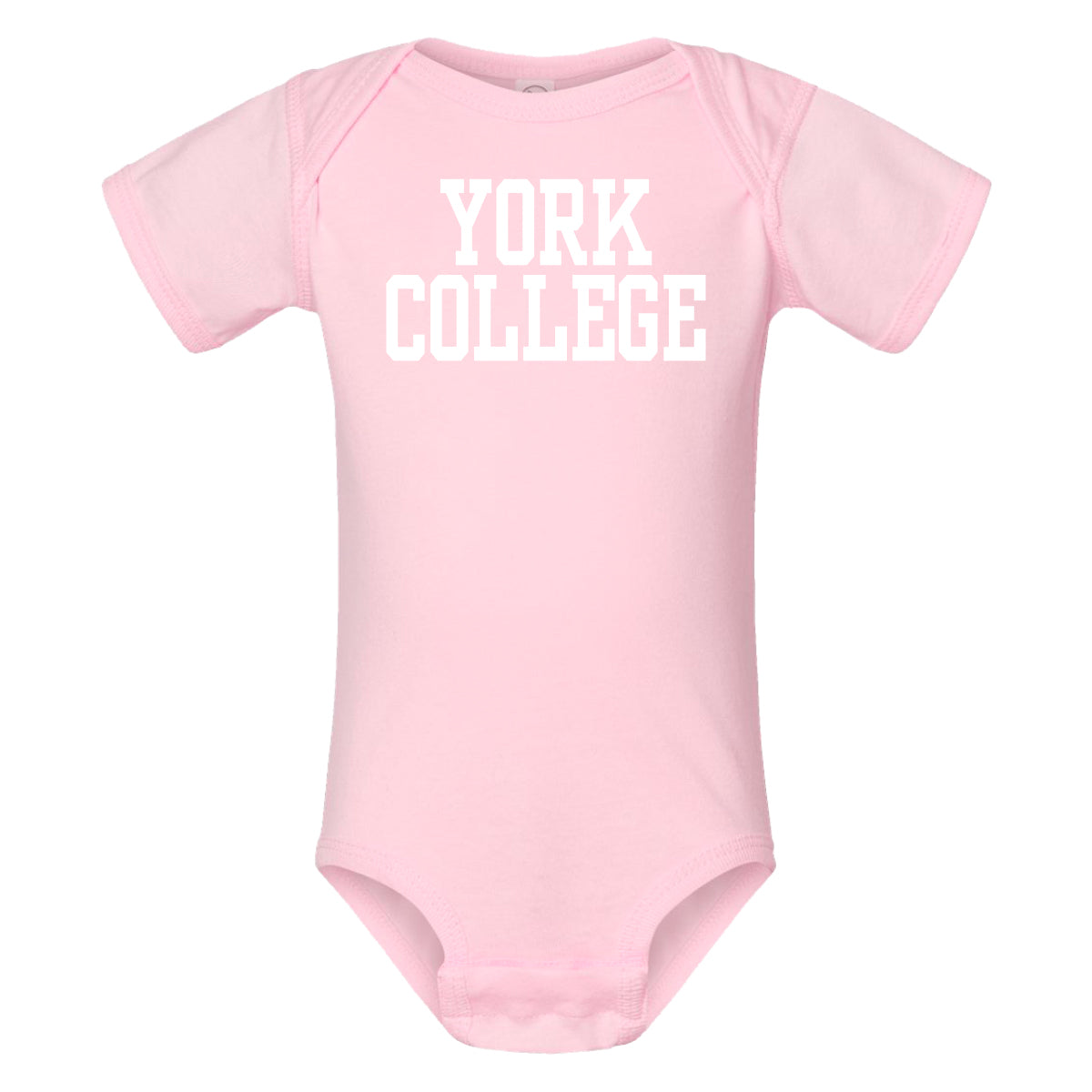RABBIT SKINS YORK COLLEGE INFANT FINE JERSEY BODYSUIT