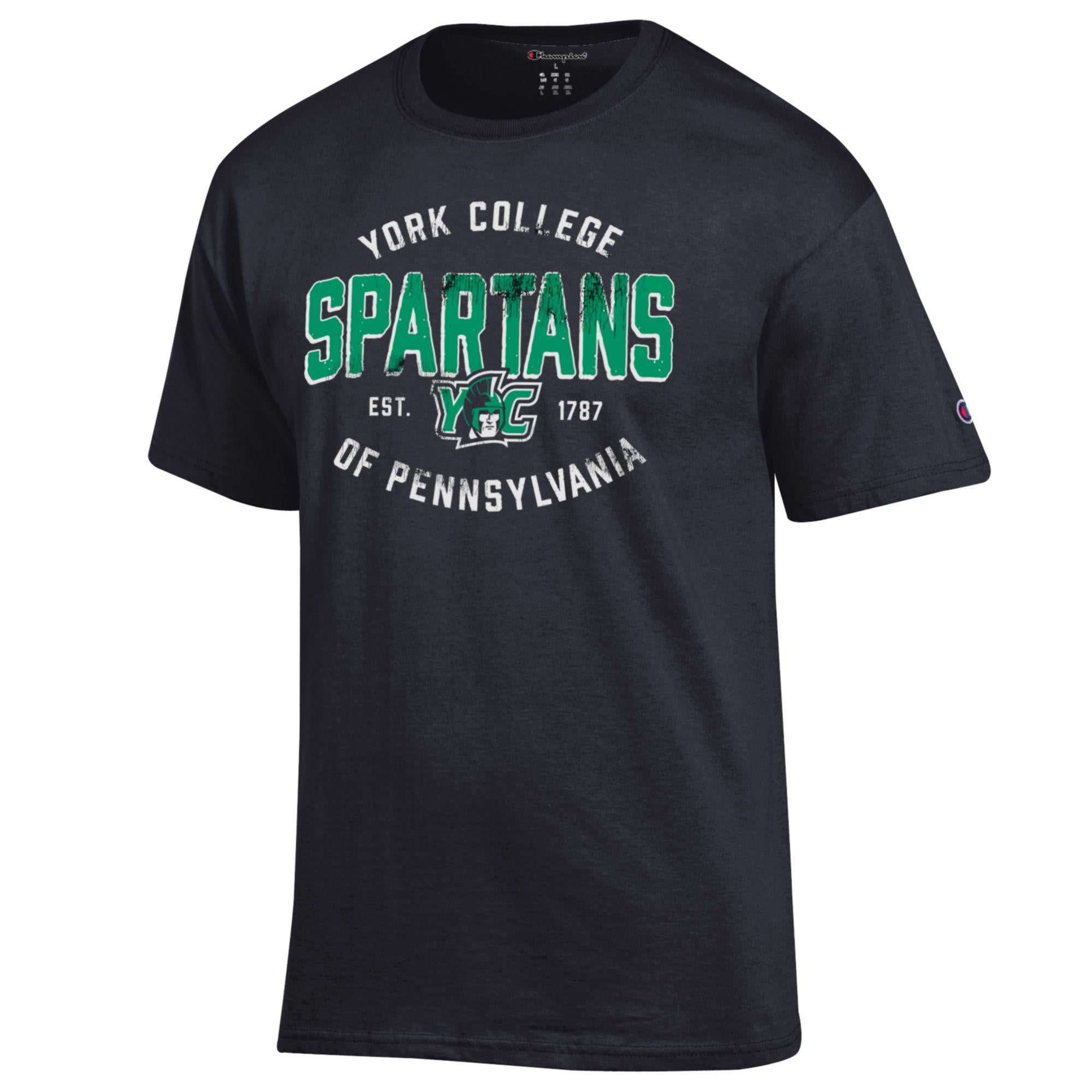 CHAMPION VINTAGE SPARTANS SHORT SLEEVE T-SHIRT