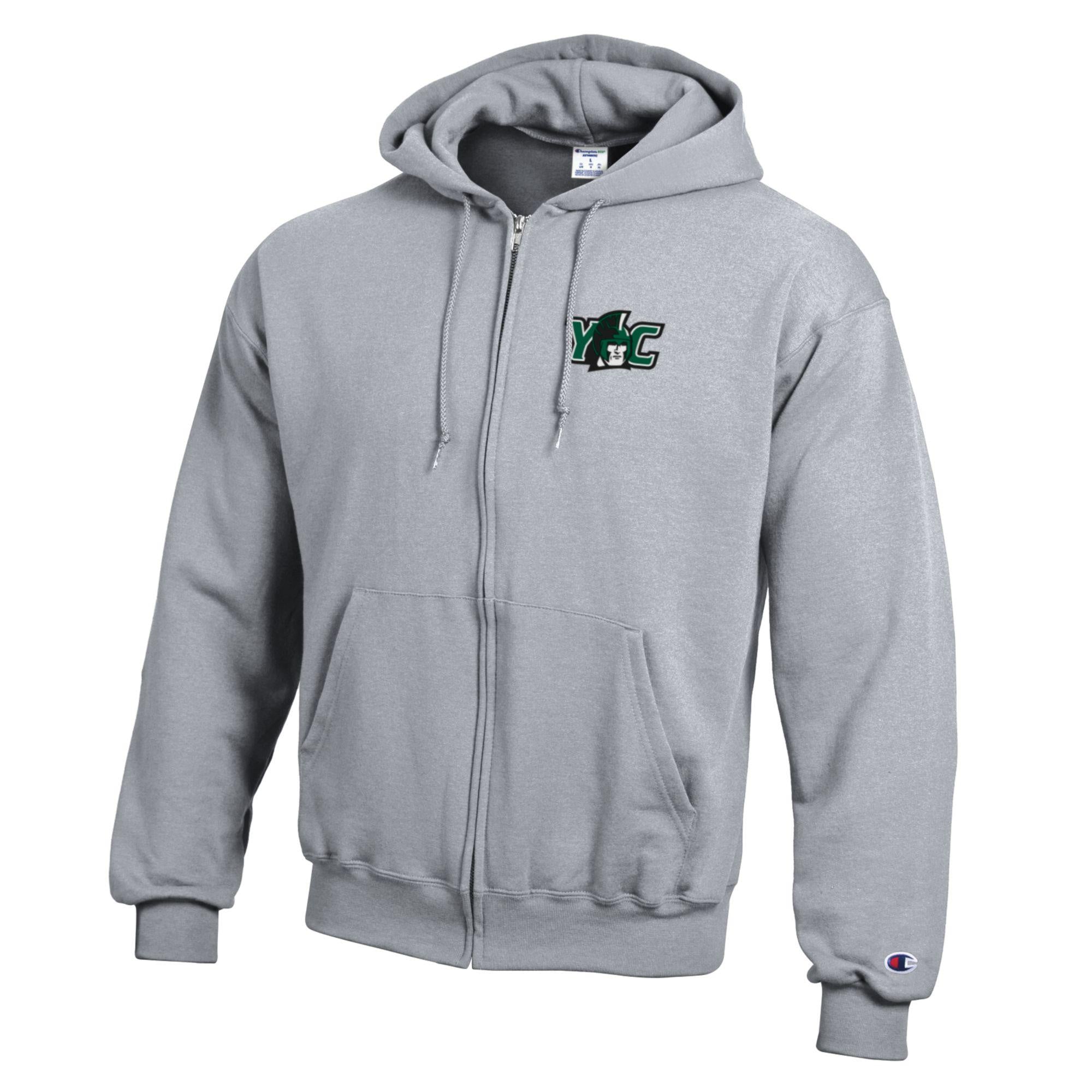 CHAMPION YORK COLLEGE POWERBLEND 2 LOC FULL ZIP