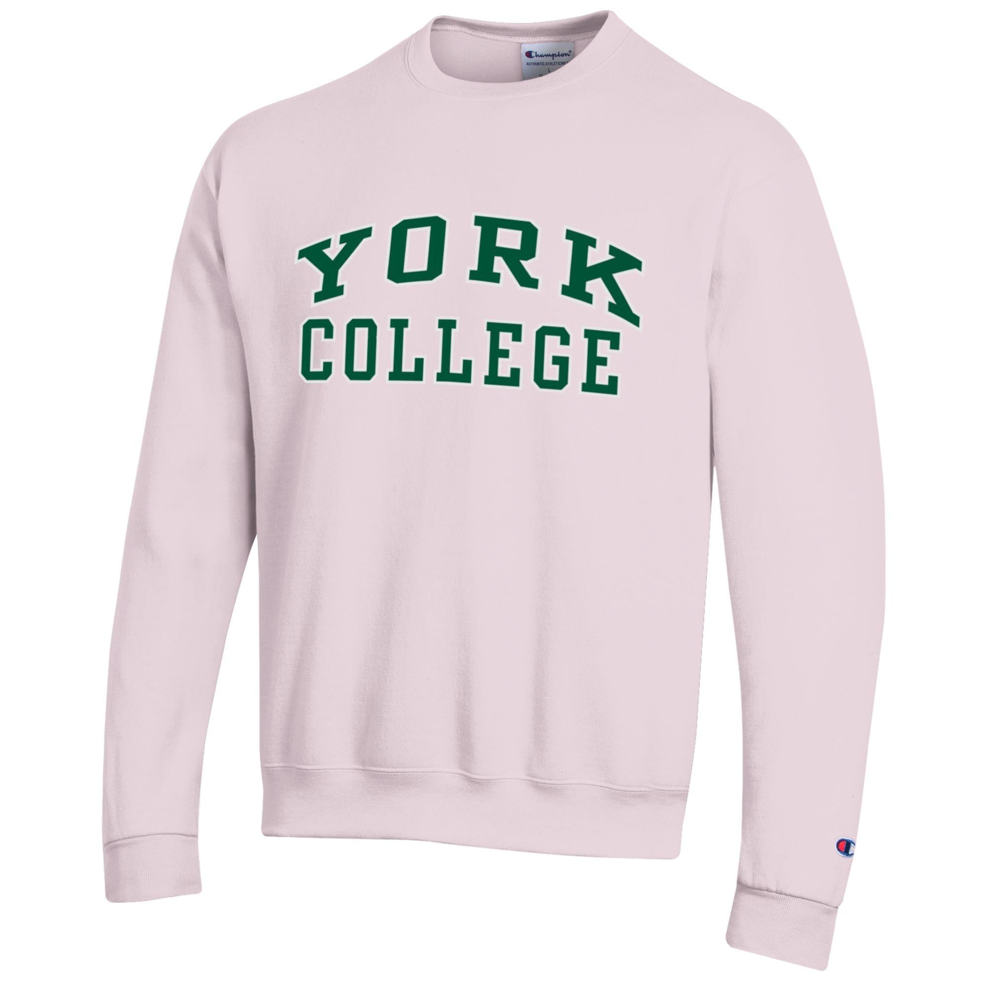 CHAMPION PINK OUT CREWNECK