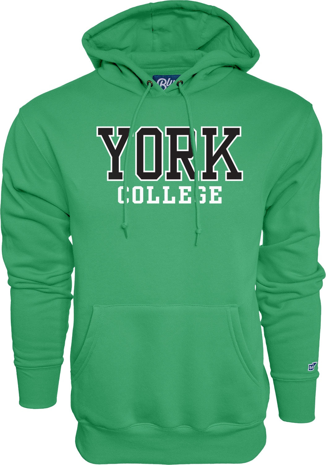 BLUE 84 YORK COLLEGE HOODIE